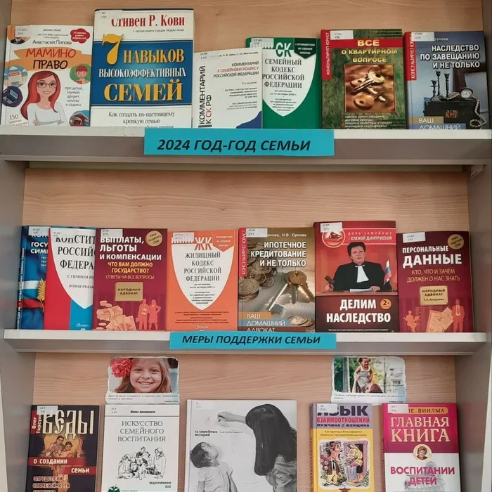 Приглашаем на книжную выставку «ВСЁ НАЧИНАЕТСЯ С СЕМЬИ»