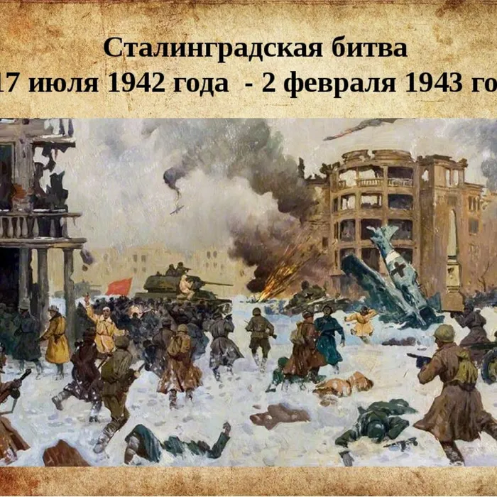 Сталинград - 200 дней мужества