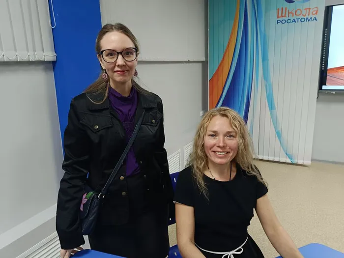 Алена Белугина и Ольга Воробъева