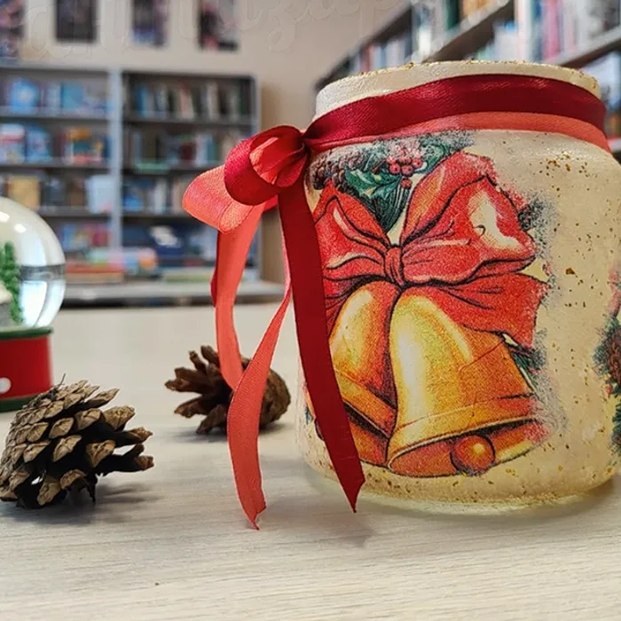 Новогодний декупаж – чудо своими руками! Мастер-класс от детского отдела библиотеки